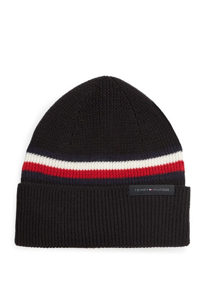 Tommy Hilfiger RWB Beanie in Black