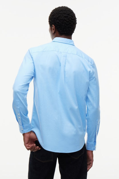 Tommy Hilfiger 40469 Regular Fit Flex Flannel Shirt Vessel Blue