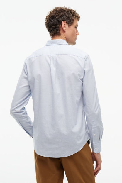 Tommy Hilfiger 44600 Dobby Structure Regular Fit Shirt Sweet Blue