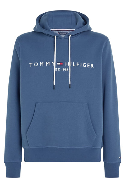 Tommy Hilfiger 11599 Logo Hoodie Aegean Sea