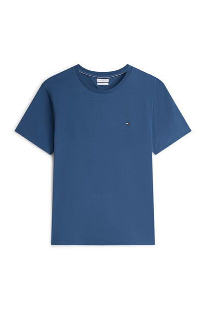 Tommy Hilfiger 39995 Regular Fit Essential Cotton T-Shirt Aegean Sea