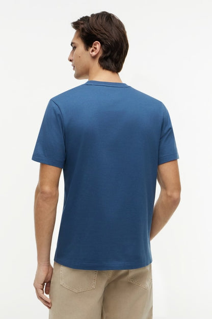 Tommy Hilfiger 39995 Regular Fit Essential Cotton T-Shirt Aegean Sea