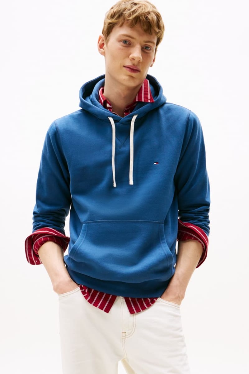 Hilfiger 39999 Ess Seas Fleece H Aw26 - AGEAN SEA