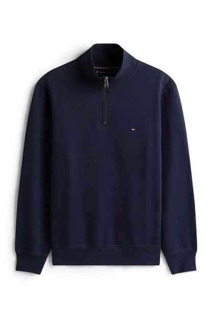 Hilfiger Ess Fleece 1/4 Aw26 - NVY BLU
