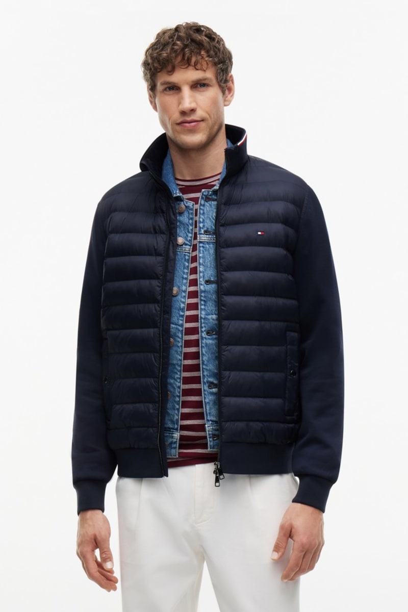 Hilfiger Mix Media Ess Rwb Aw26 - NVY BLUE