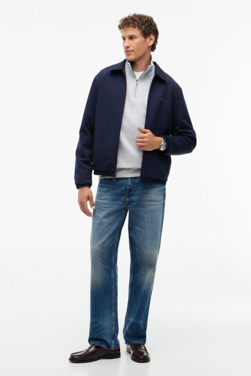 Hilfiger Mix Media Reversable Aw26 - NVY BLUE
