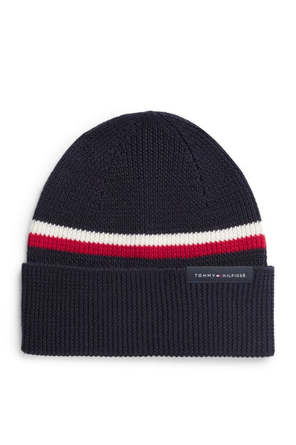 Tommy Hilfiger 14534 RWB Beanie Space Blue