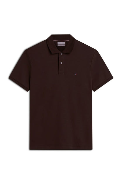 Hilfiger Liquid Cotton Polo Aw26 - CHOCOLATE