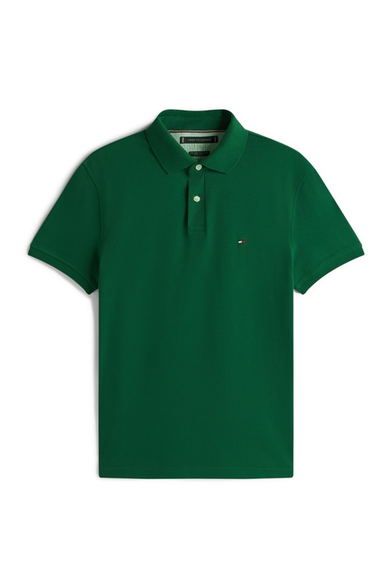 Hilfiger 1985 Reg Polo Aw26 - ORNA GREEN