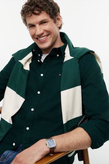 Hilfiger Solid Herit Ox Aw26 - HUNTER
