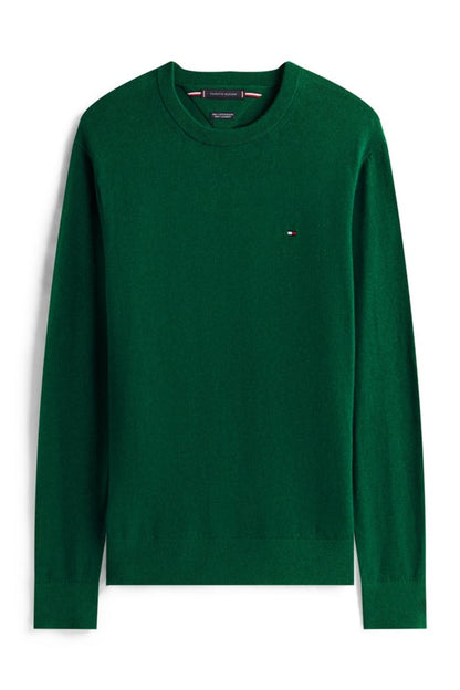 Hilfiger 28049 Pima Ctn Cash Aw26 - ORNA GREEN