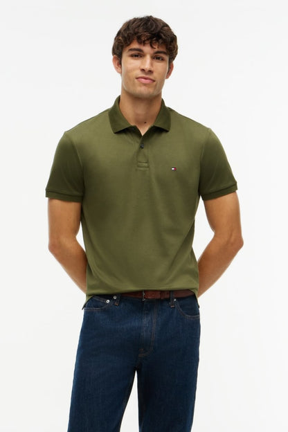 Hilfiger Liquid Cotton Polo Aw26 - HUNTSMAN G