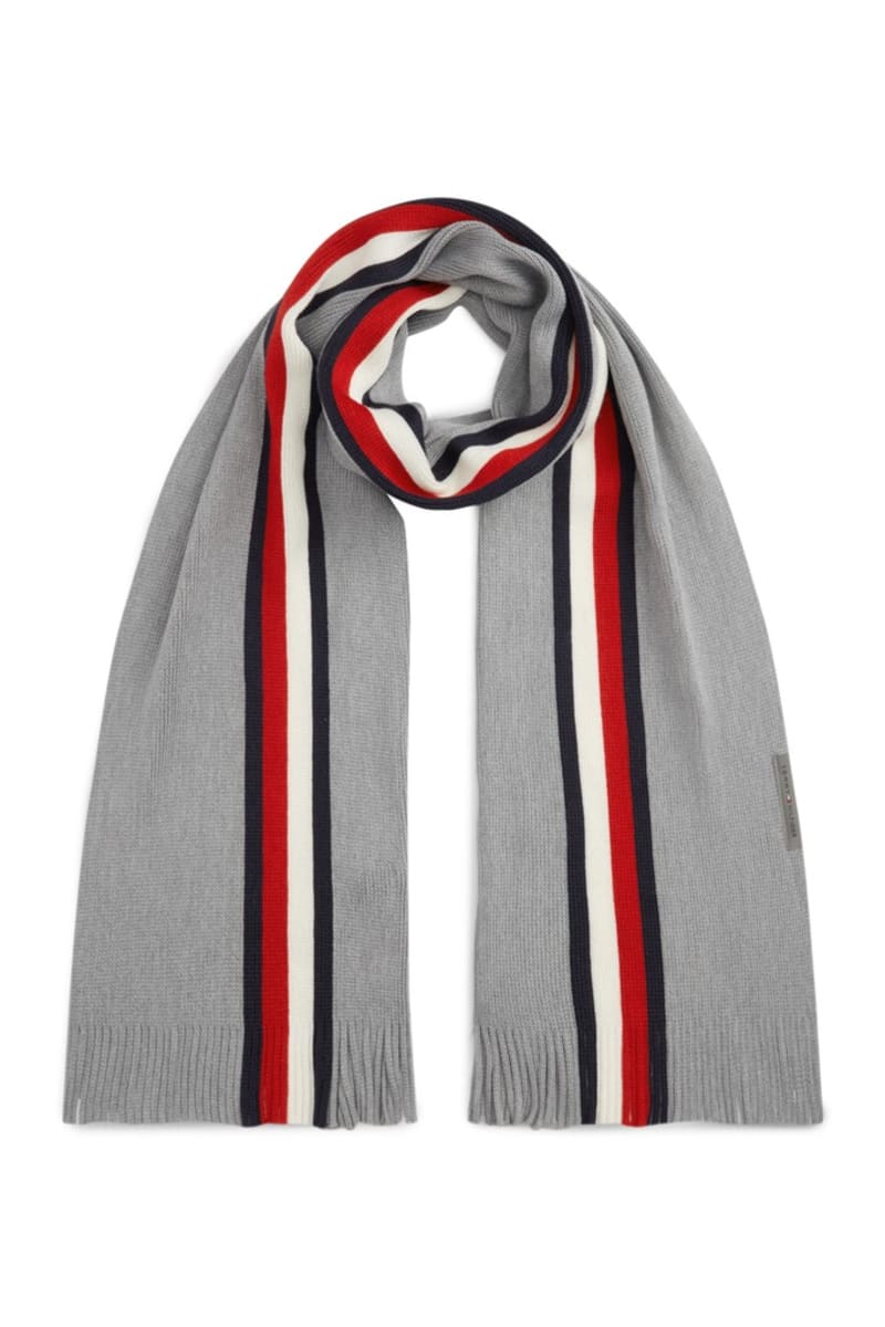 Tommy Hilfiger RWB Rashelle Scarf in Medium Grey Heather