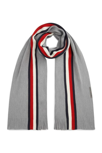 Tommy Hilfiger RWB Rashelle Scarf in Medium Grey Heather