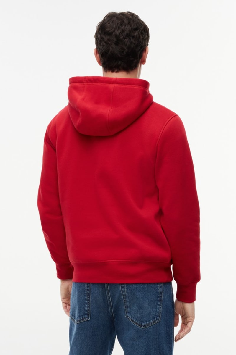 Tommy Hilfiger 11599 Logo Hoodie Medium Red