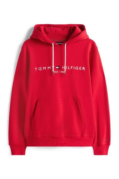 Tommy Hilfiger 11599 Logo Hoodie Medium Red