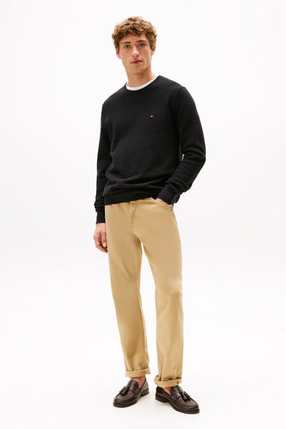 Hilfiger 36347 Ess Structure Crew Aw26 - BLACK