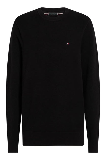 Hilfiger 36347 Ess Structure Crew Aw26 - BLACK
