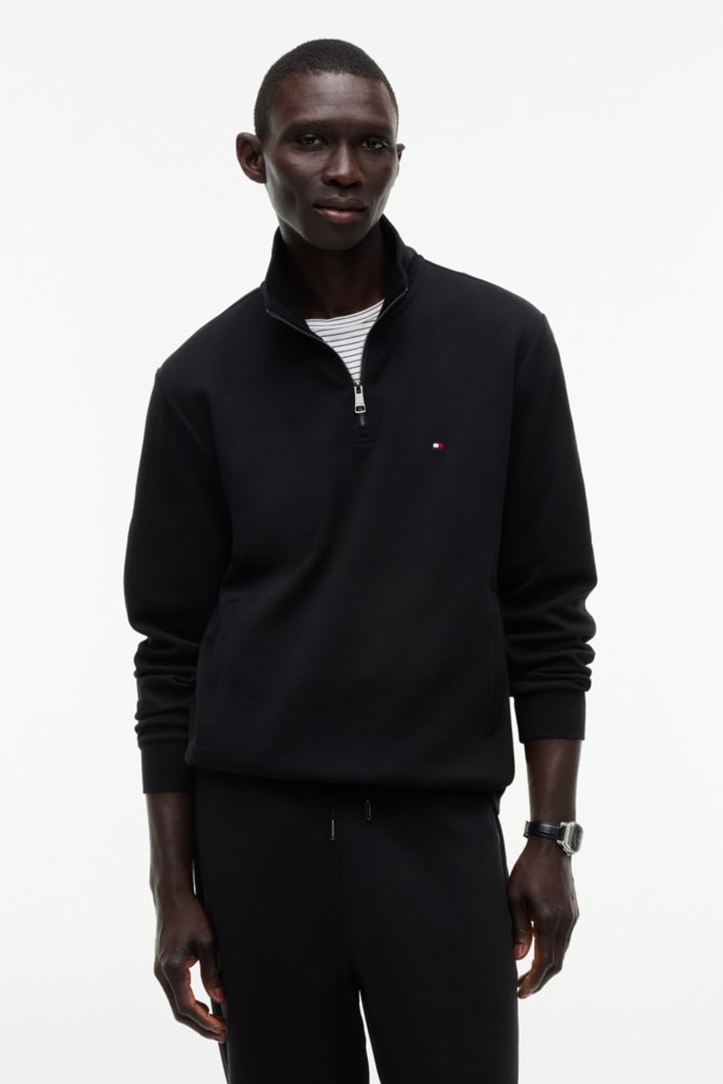 Hilfiger 36510 Ess Intechno 1/4 Aw26 - BLACK