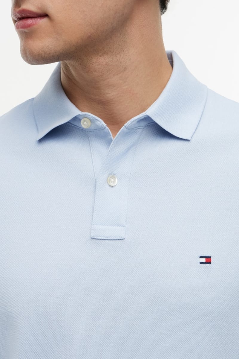 Tommy Hilfiger 1985 Regular Fit Polo Shirt Sky Blue
