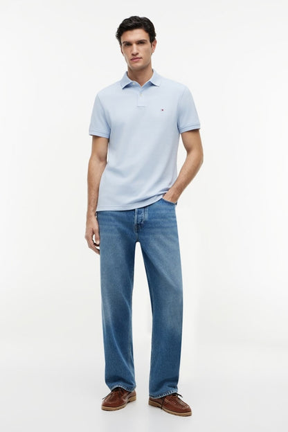 Tommy Hilfiger 1985 Regular Fit Polo Shirt Sky Blue