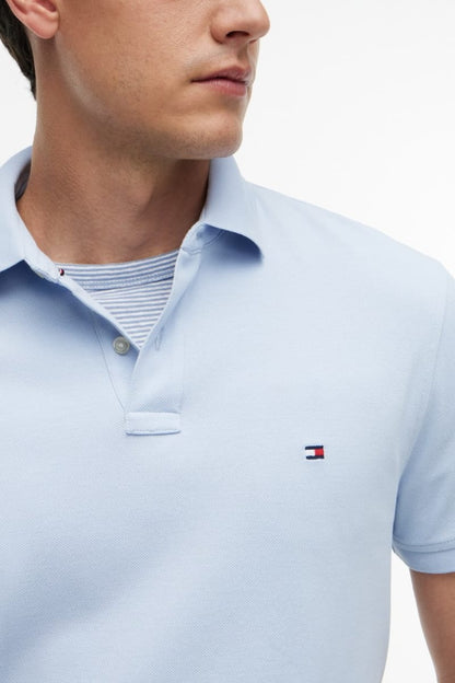 Tommy Hilfiger 1985 Regular Fit Polo Shirt Sky Blue
