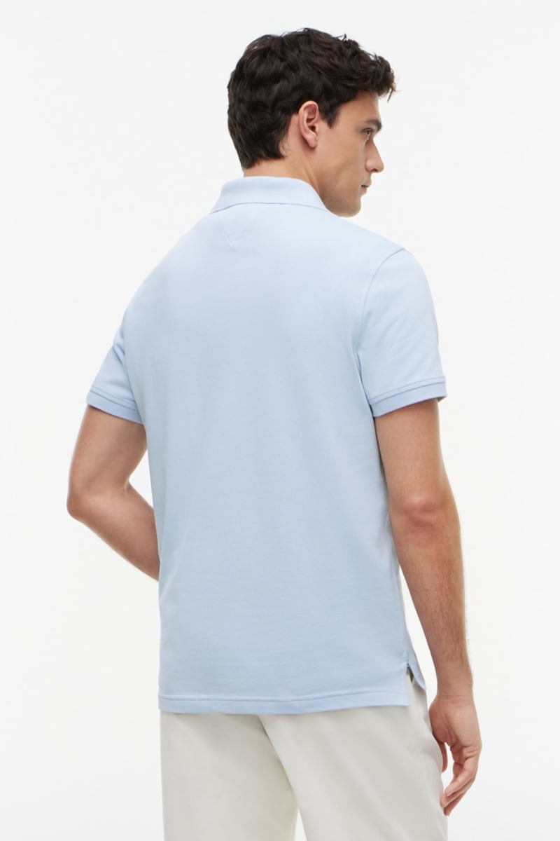 Tommy Hilfiger 1985 Regular Fit Polo Shirt Sky Blue