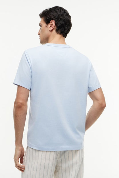 Tommy Hilfiger Essential Seasonal Regular Fit T-Shirt Sky Blue