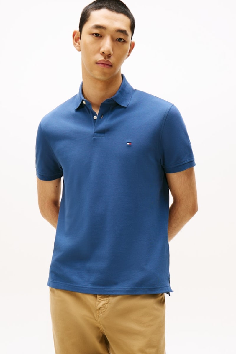 Hilfiger 1985 Reg Polo Aw26 - AGEAN SEA