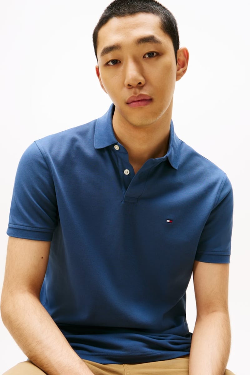 Hilfiger 1985 Reg Polo Aw26 - AGEAN SEA