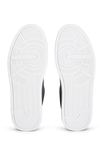 Tommy Hilfiger 5367 Pebble Grain Court Leather Sneakers Desert Sky