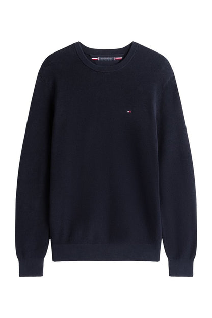 Hilfiger 36347 Ess Structure Crew Aw26 - NVY BLU