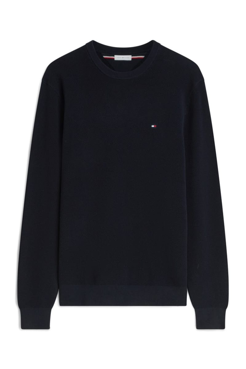 Hilfiger 36347 Ess Structure Crew Aw26 - NVY BLU