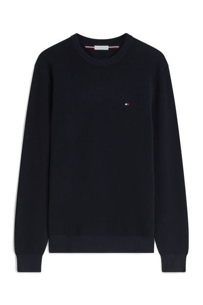Hilfiger 36347 Ess Structure Crew Aw26 - NVY BLU