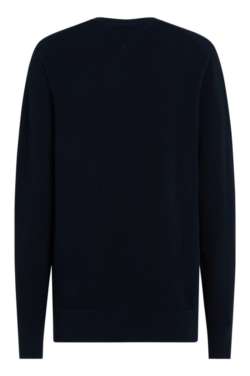 Hilfiger 36347 Ess Structure Crew Aw26 - NVY BLU