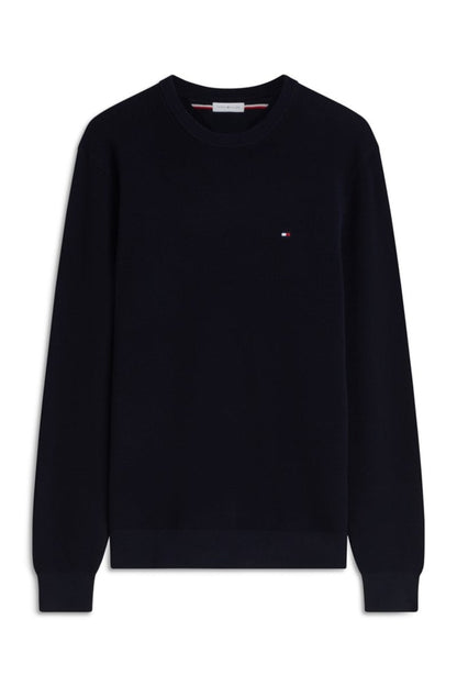 Hilfiger 36347 Ess Structure Crew Aw26 - NVY BLU