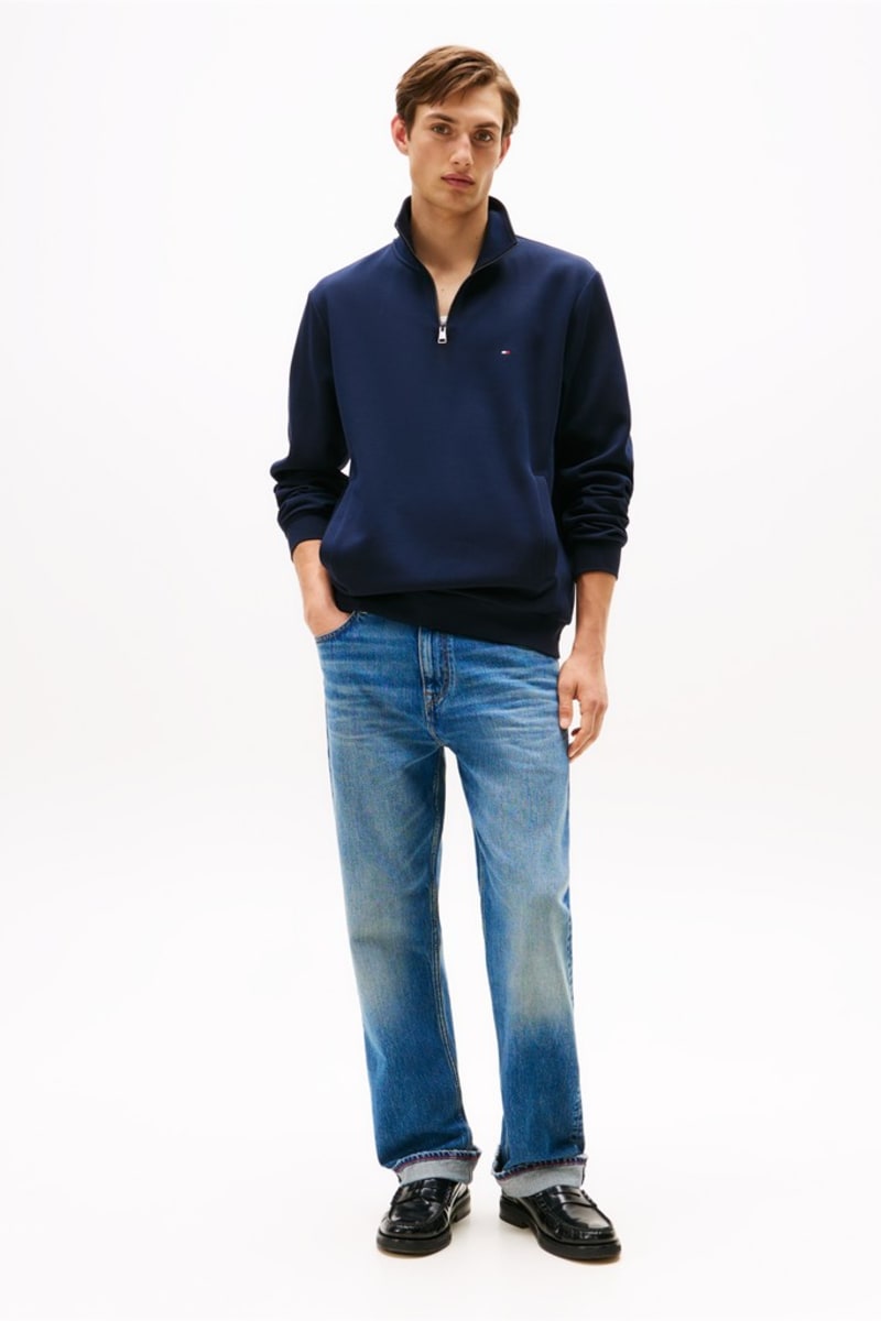 Hilfiger 36510 Ess Intechno 1/4 Aw26 - NVY BLUE