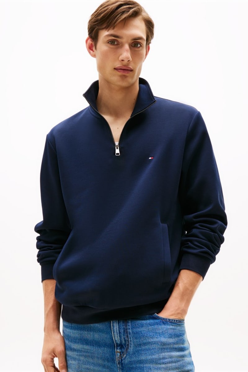 Hilfiger 36510 Ess Intechno 1/4 Aw26 - NVY BLUE