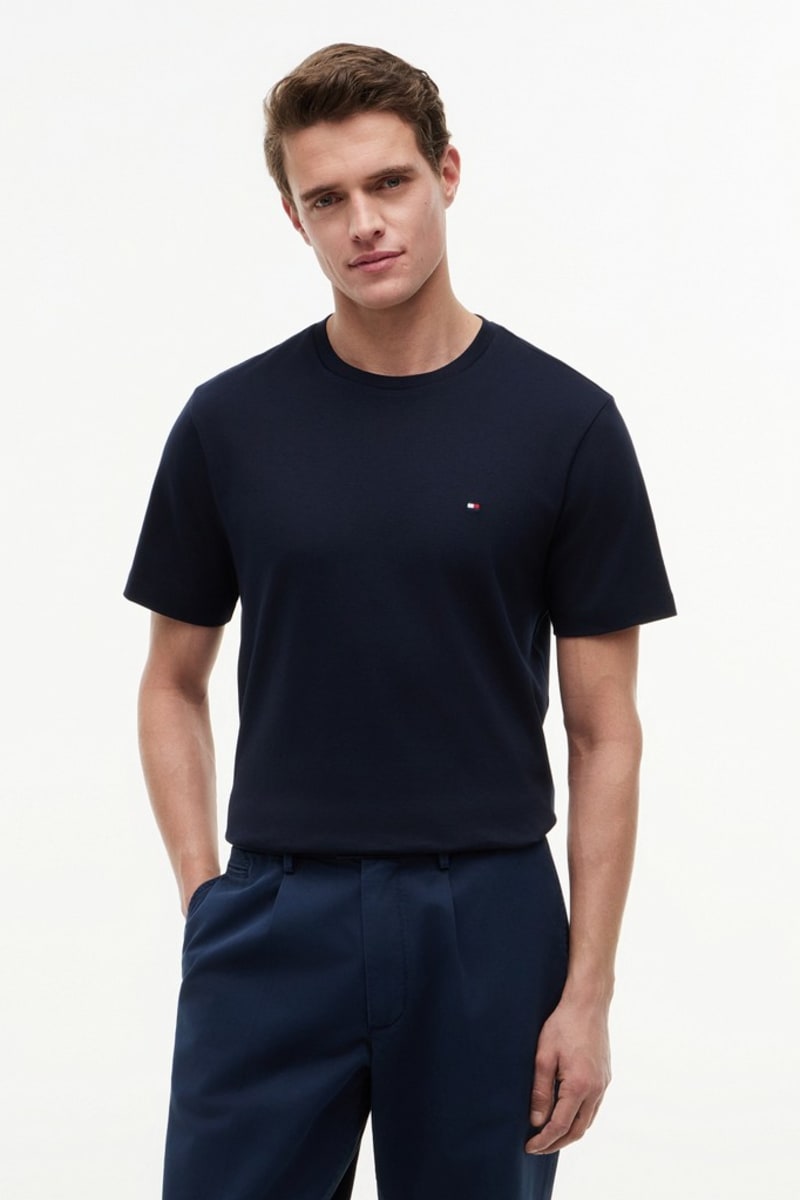 Hilfiger Soft Touch Light Tee Aw26 - NVY BLUE