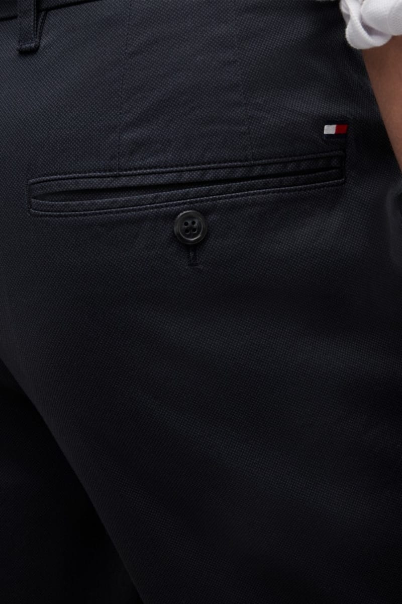 Hilfiger Denton Printed Chino Aw26 - NVY BLU