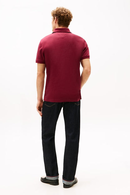 Hilfiger 1985 Reg Polo Aw26 - BURGUNDY