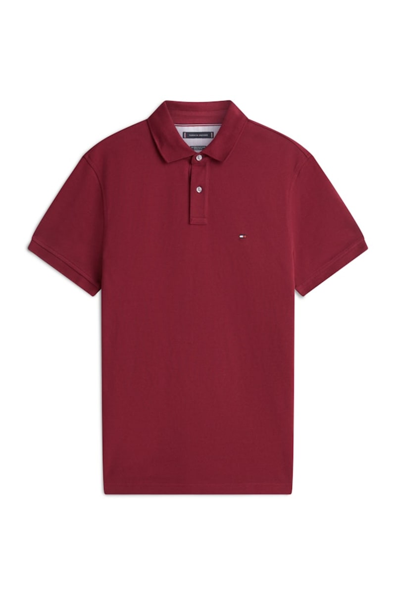 Hilfiger 1985 Reg Polo Aw26 - BURGUNDY