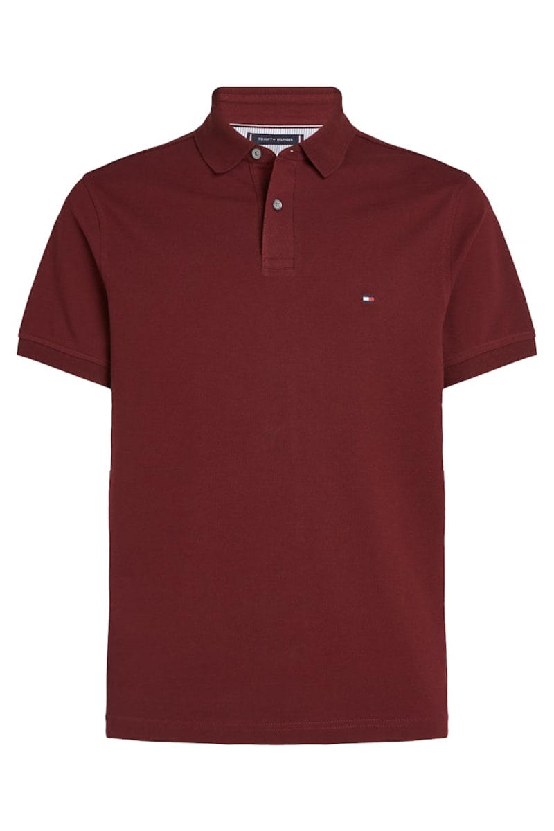 Hilfiger 1985 Reg Polo Aw26 - BURGUNDY