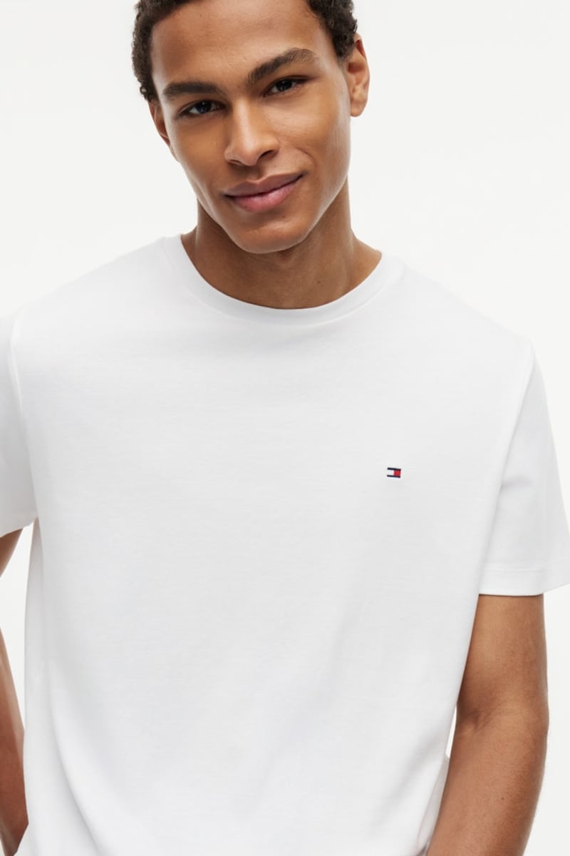 Hilfiger Soft Touch Light Tee Aw26 - WHITE
