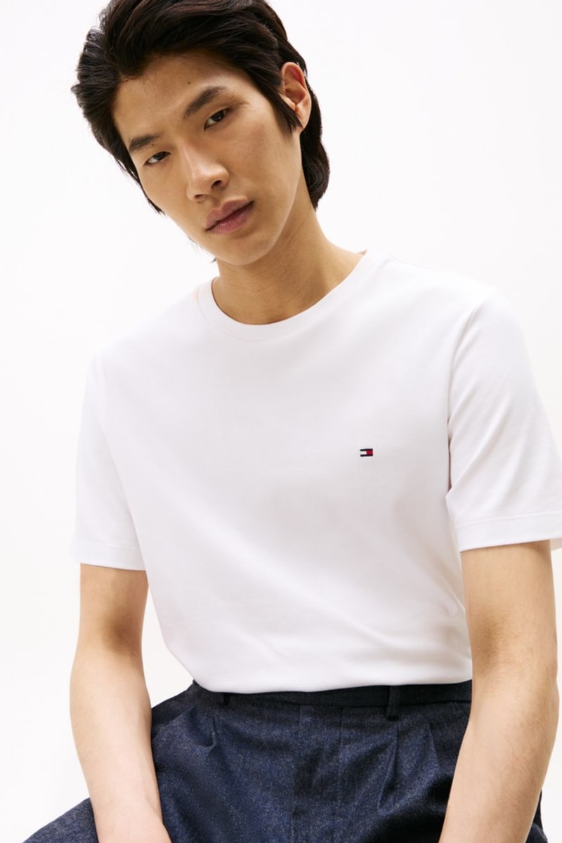 Hilfiger Soft Touch Light Tee Aw26 - WHITE