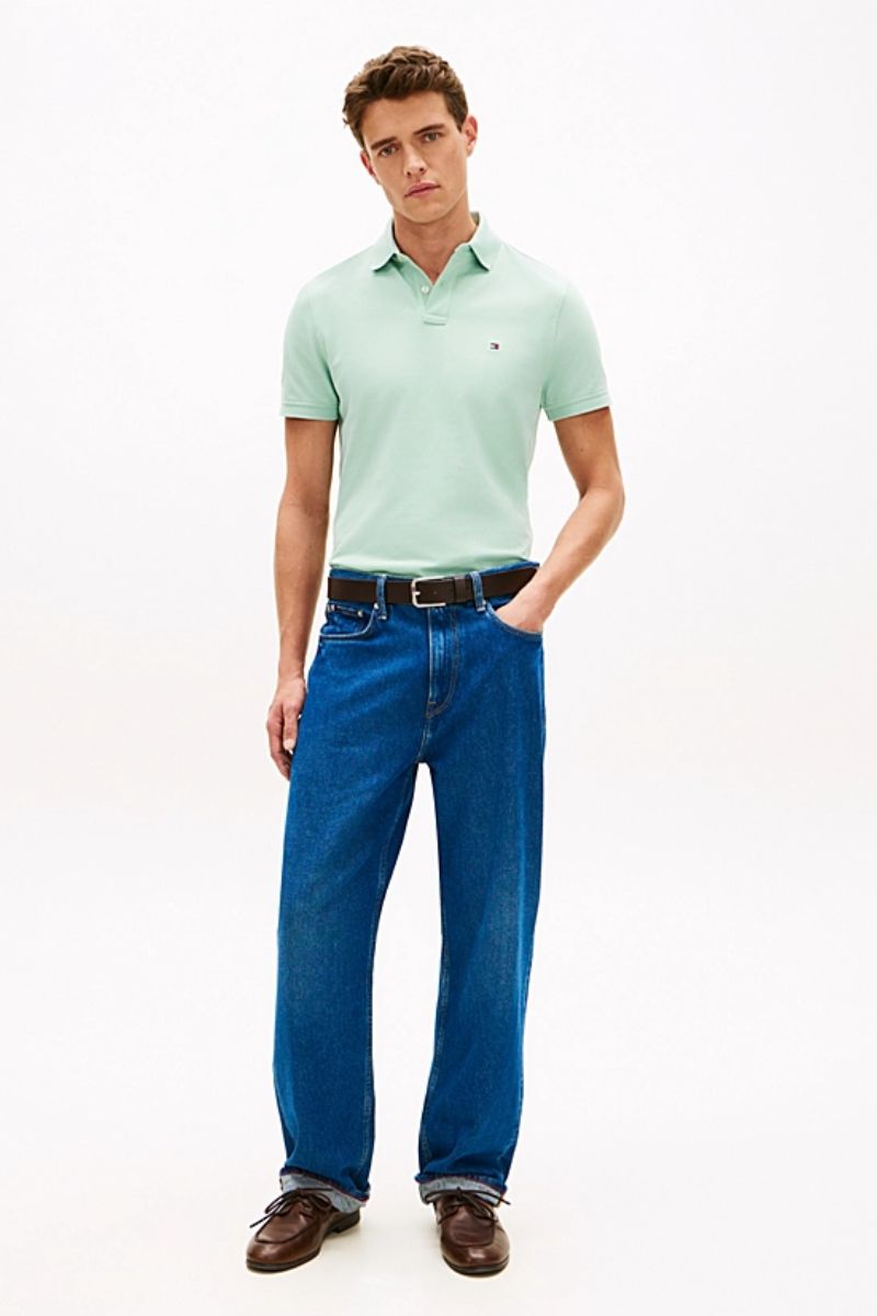 Tommy Hilfiger 1985 Regular Polo Crushed Mint