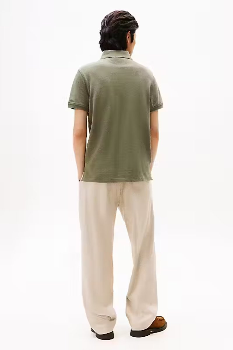 Tommy Hilfiger 1985 Reg Poloshirt Olive