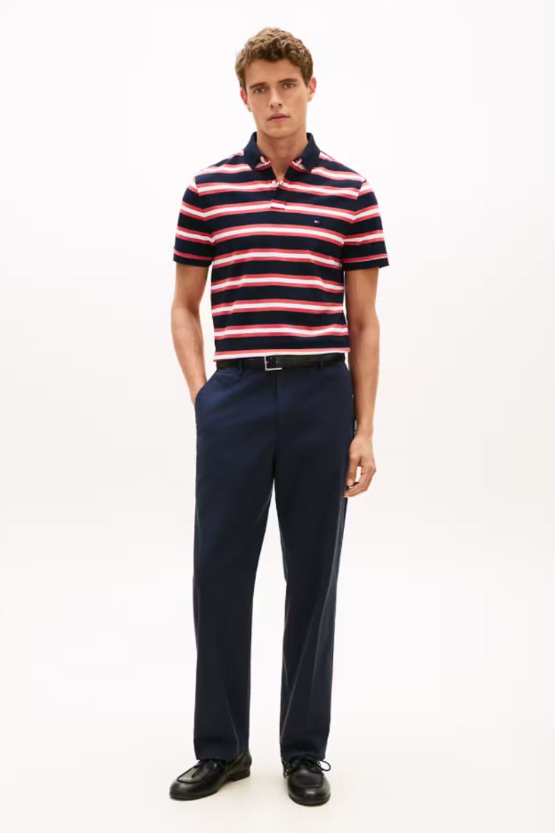 Tommy Hilfiger 1985 Regular Polo Pink Multi