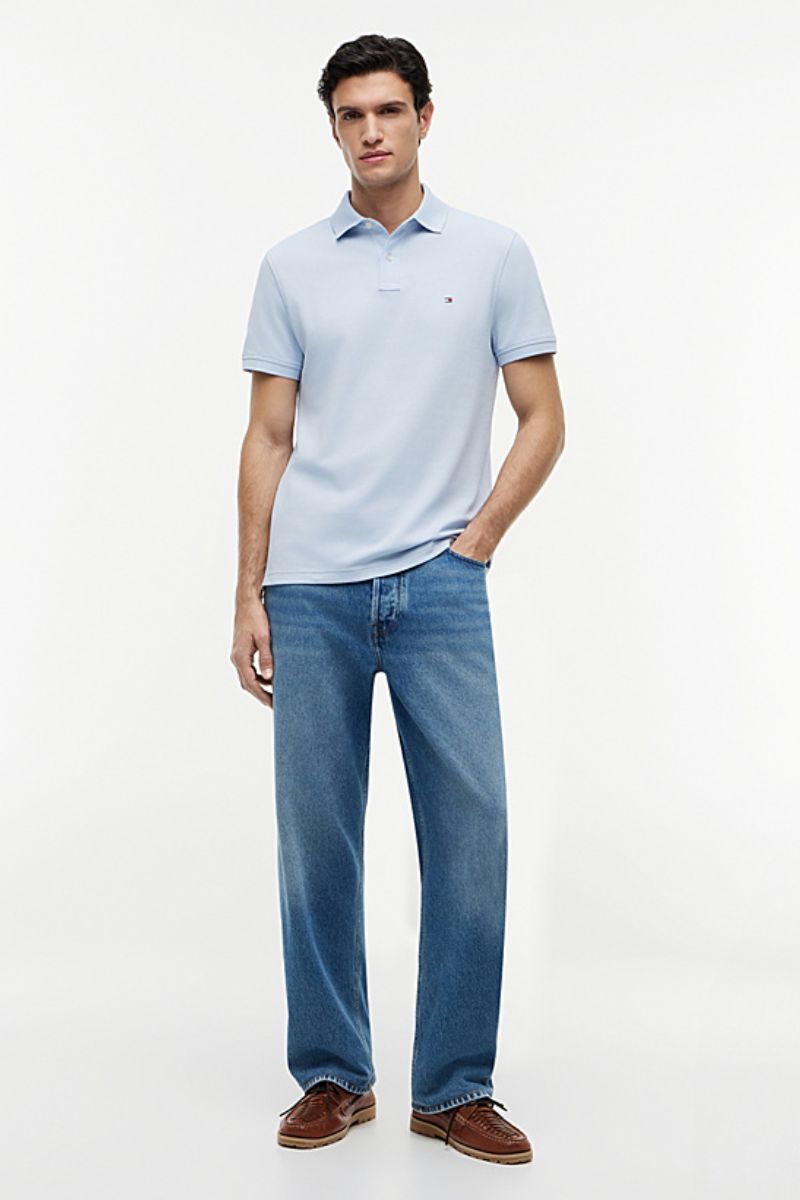 Tommy Hilfiger 1985 Regular Polo Sky Blue