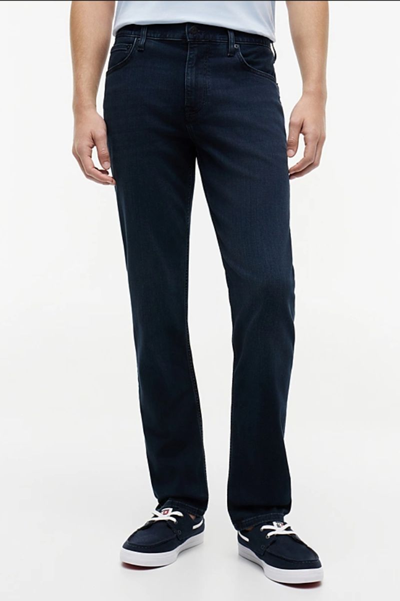 Tommy Hilfiger 39036 Core Denton Straight Fit Jean in Blue Black, front view
